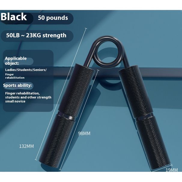 Dispositivo di allenamento della forza delle dita regolabile con braccio di trazione in lega di alluminio con impugnatura, dispositivo di fitness per esercizi_voghion.com