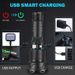 xhp199 Xhp160 With Power Bank Type-C Fast Charging Outdoor Strong Light Tactical Flashlight_voghion.com