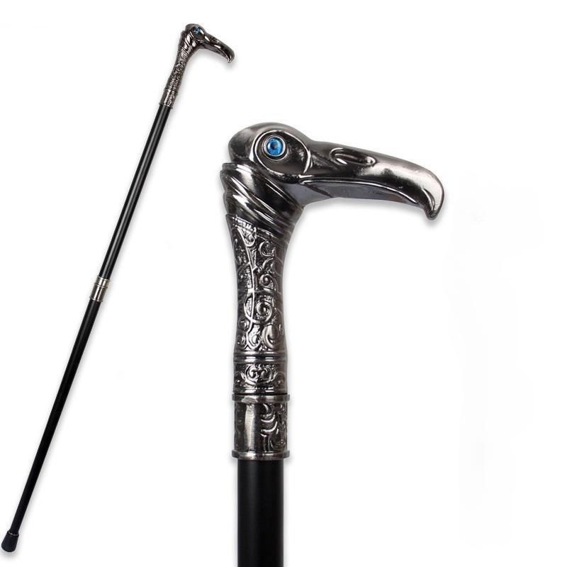 2024 Eagle-Head Luxury Walking  Canes For Men  Decorative Walking Cane Man Elegant Fashion Vintage Hand Cane 93cm_voghion.com