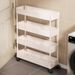 Narrow Rack Behind The Door, Storage Artifact, Floor Standing Trolley, Bathroom Toilet Gap, Home Multi Layer Rack_voghion.com