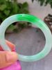 Naturlig burmesisk typ A Jadeitarmband Jadearmband_voghion.com