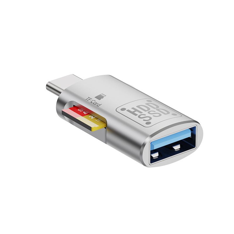 3.1 Hitri TF Skriti Type-C Mobilni Telefon Računalnik 5 Gbps Nevtralni 3.0 Bralnik Kartic_voghion.com