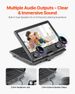 VEVOR Portable DVD Player 9 In HD Swivel Display Screen 4 Hours Built-in Battery_voghion.com