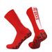 FS SOCKS Performance Football Socks – Cushioned Terry Sole With Anti-Slip Silicone Dots For Soccer, Training & Running (Striped Design, Unisex Fit)_voghion.com