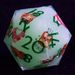 Luminous 9 Polyhedral DnD Set Dice Mischief Cat Prank For Dungeons Dragons RPG_voghion.com