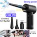 Compressed Air Duster For Computer Keyboard 51000 RPM USB Charging Mini Electric Cordless PC Car Cleaner Wireless Air Blower_voghion.com
