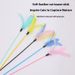 New Feather Playing Stick Long Soft Rod Self Hi Entertainment Bite resistant Pet Supplies Bell Sound Cat Toy_voghion.com