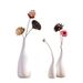 Nordic Minimalist White Ceramic Vase - Burnt Texture & Dry Flower Display For Home Decor
_voghion.com