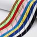 Flat double-layer hockey cotton shoelaces match everything sneakers_voghion.com