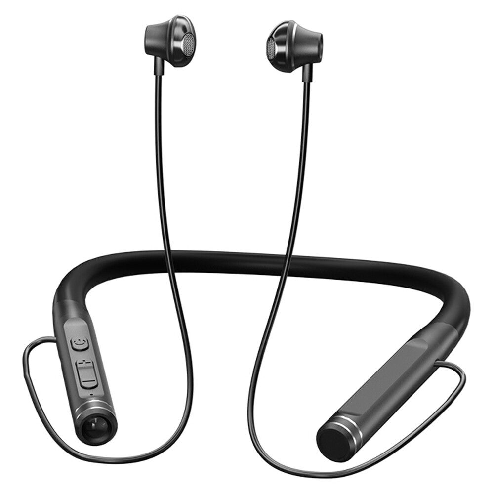 Cuffie auricolari magnetiche Bluetooth 5.2 wireless con archetto da collo, cuffie vivavoce_voghion.com