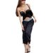 Deep Design Sense V Sexy Spicy Girl Exposed Belly Bra Versatile Slim Fit Fishbone Shaping Vest 2083_voghion.com