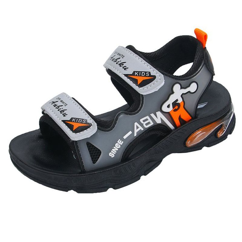 Kid's Clothing Boys' casual lightweight sandals 2024 summer new models for children soft bottom non-slip elementary school students sports beach shoes_voghion.com