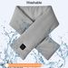 SportLife Bufanda térmica 3 niveles ajustable USB recargable invierno protección contra el frío bufandas calentadas por USB para exteriores_voghion.com