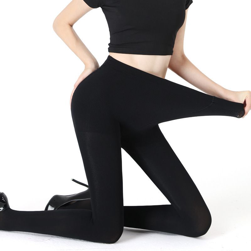 120D double-sided crotch velvet white pantyhose widened to increase the long fat girl mm200 Jin pseudo Niang autumn plus fertilizer_voghion.com