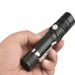 Torcia portatile a LED mini ricaricabile tramite USB, piccola, con zoom T6, a lungo raggio e luce potente_voghion.com
