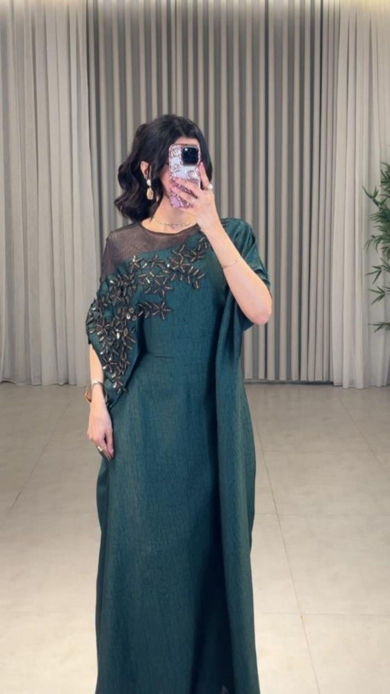 Damenbekleidung Besticktes Robe Abendkleid_voghion.com