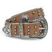 Women's Western Punk Belt, Y2K Studded Waistband With Alloy Buckle For Jeans & Skirts_voghion.com