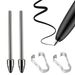 Guugei Pointe de crayon remplaçable pour tablette Samsung S6 Lite S7 S9 Note 10/20 Stylet tactile en alliage de titane Pointe de stylet S Pen Usure_voghion.com