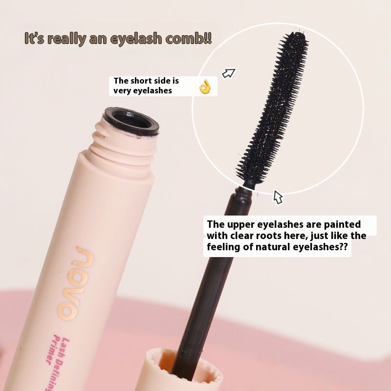 NOVO Eyelash Shaping Primer Impermeabile, anti-sudore, naturale tridimensionale, sottile, riccia nera_voghion.com