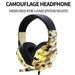 Soyto SY830MV Kamouflage Över-Ear Mic Gaming Hörlurar Trådbundet Headset för PC/PS4_voghion.com