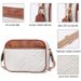 Op Lager Grousshandel nei Damen Multi-Reissverschluss kleng Gréisst Crossbody Tasche breet Schëllerriemen Handy Portemonnaie PU Schëllertasche_voghion.com
