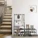 5-Tier Shoe Rack Shoe Storage For Entryway,Narrow Shoe Rack,Coat And Shoe Rack With 8 Hooks_voghion.com