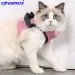 Cat Harnesses And Belts, Soft Vest Harnesses For Walking Escape Proof, Breathable Reflective Strip Jackets Forcat Accessories_voghion.com