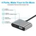 Type-C To 4K HDMI-compatible VGA USB C 3.0 Hub Adapter For MacBook Nintendo Samsung S20 Dex Huawei P30 Dock Xiaomi 10 TV_voghion.com