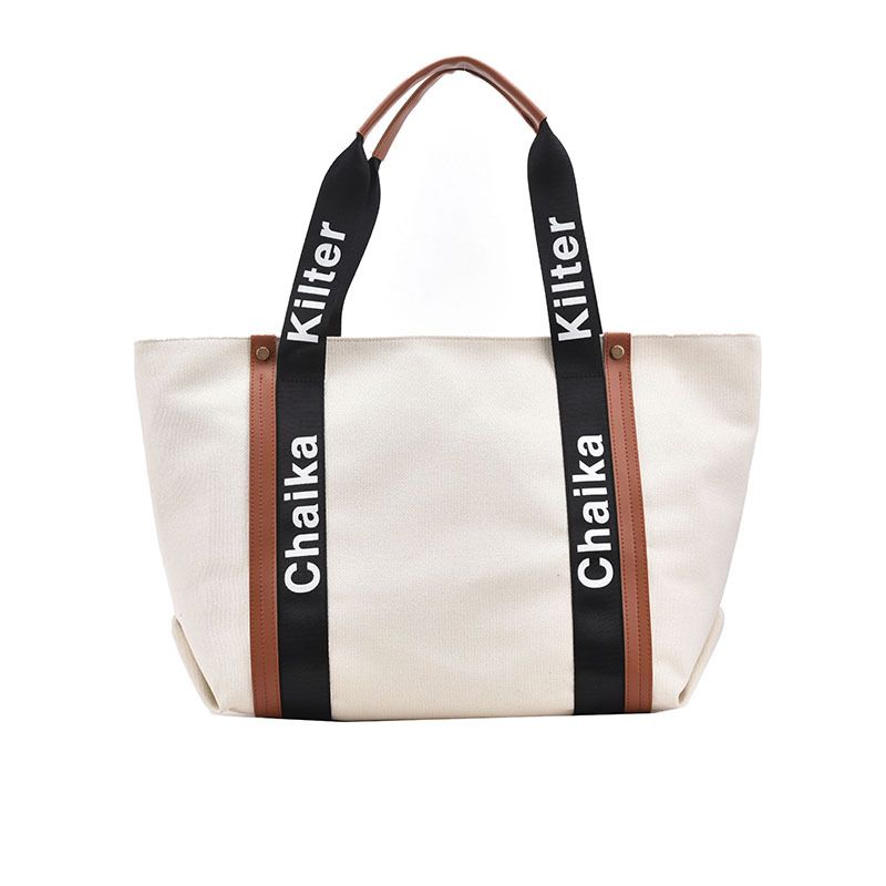 Borsa in tela P9 per donna 2023, nuova borsa tote portatile, alla moda, casual e alla moda, grande capacità, con tracolla per studenti._voghion.com