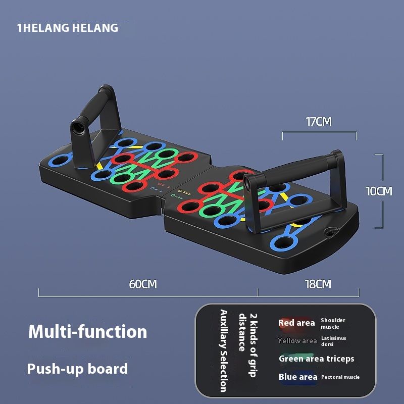 Push-Up-Board-Ständer, Smart Counter, multifunktionales Brustmuskel-Trainingsgerät, Fitness-Set für den Heimgebrauch für Männer_voghion.com