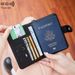 Portafoglio da collo con protezione RFID - Portapassaporto da viaggio sottile con più scomparti per carte, design impermeabile e antifurto per uomini e donne_voghion.com