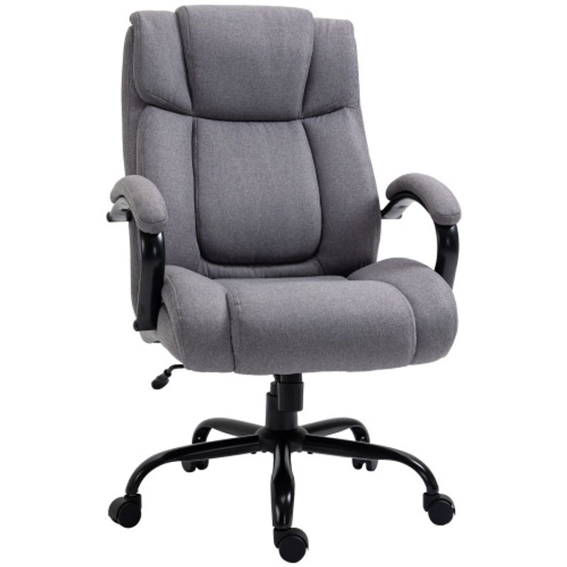 Vinsetto Bürostuhl Schreibtischstuhl Gaming Stuhl Drehstuhl Wippfunktion Dick Gepolsterter Ergonomischer Stuhl Belastbarkeit 220 Kg_voghion.com