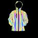 ActiveGo ActiveGo Autumn Winter New Reflective Jacket European American Men's Clothing Cross-border Colorful Laser Plus Size Hooded_voghion.com