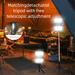 Oudoor LED Rechargeable High Brighness Ulra Long Wih Sand Telescopic Folding Camping Ten Ligh Porable_voghion.com