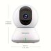 2,4 GHz „Wi-Fi“ kamera, 360 ° vaizdo stebėjimo kamera patalpoms su judesio sekimu, mobiliąja programėle, dvipusiu garsu, infraraudonųjų spindulių naktiniu matymu, gali būti naudojama su „Alexa“_voghion.com