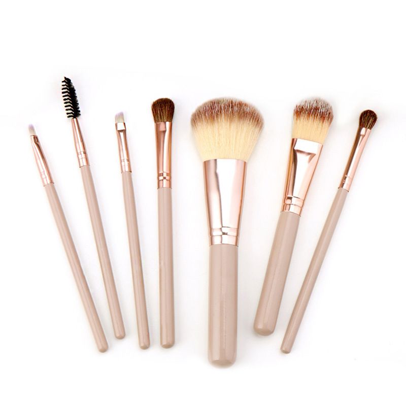 Pinceaux et outils de maquillage Ensemble de pinceaux de maquillage Fard à paupières Poudre libre Blush Anti-cernes Pinceau à sourcils Contour Fond de teint Ensemble complet d'outils de pinceaux pour débutants_voghion.com