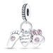 Women's Jewelry Beads Jewelry Accessories Cute Pet Companion Cute Claws And Feet Three Piece Pendant_voghion.com