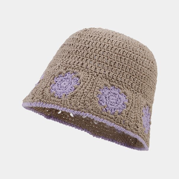 Nišni dizajn votlih majhnih cvetličnih klobukov z vedrom, literarni majhni sveži praznični senčnik, klobuk za umivalnik, vsestranski klobuk z vedrom_voghion.com