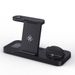 Foldable 2-in-1 Charger Compatible With Samsung Earphones Watch Stand Desktop Wireless Charging Phone_voghion.com