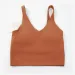 align tank top u gym clothes yoga outfit quick dry women casual running nude tight sports bra fiess vest sport underwear_voghion.com