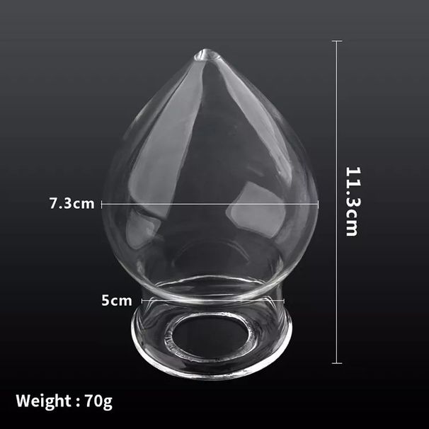 Plug grande da 73 mm, dilatatore in vetro cavo, plug anale, stimolatore per uomo_voghion.com