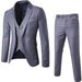 Men's Clothing Suit Two Piece Slim Suit Business Professional Formal Wear Best Man Groom Wedding Dress_voghion.com