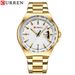 Men's Classic Business Quartz Watch With Date Display, Large Dial Waterproof Wristwatch Large Dial Men's Watch Waterproof Watch_voghion.com