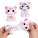 Foam Squishies Cat Pinch Play Stress-relieving Toy, Kitten Doll Simulation Stress-relieving Silicone To Release Fluid_voghion.com
