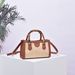 2024 new straw woven color matching hand-held tote one-shoulder cross-body bamboo handle cross-border holiday casual women's bag_voghion.com