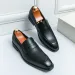 Mode Penny Slip On Loafers Leder Männer Einfache Spitzschuh Kleid Business Anzug Casual Party Hochzeit Schuhe Für Man2024_voghion.com