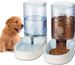 Edipets, Automatischer Futterspender Katze, Hunde, 2 Einheiten, 3.8L, Futter- Und Wasserspender Für Haustiere (Grau)_voghion.com
