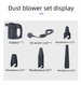 EU Standard High Power Handheld Corded Blower Set For Cleaning Computer Case Portable Car Dust Remover_voghion.com