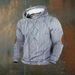 European And American Hooded Sweater Men's 3D Printing Men's Hooded Sweater_voghion.com