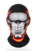 Ruidong Halloween Quirky Personality Skull Full Ice Silk Breathable Dustproof Pullover Hat Cycling Face Mask_voghion.com